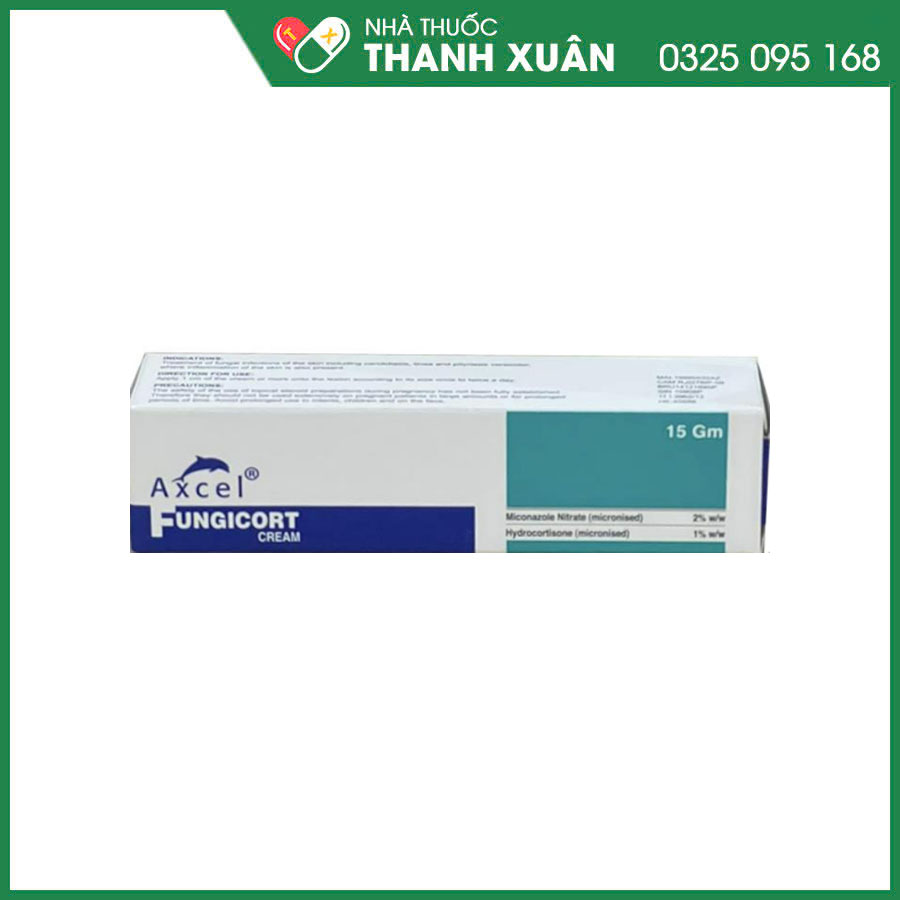 Fungicort cream thuốc điều trị viêm và dị ứng ngoài da